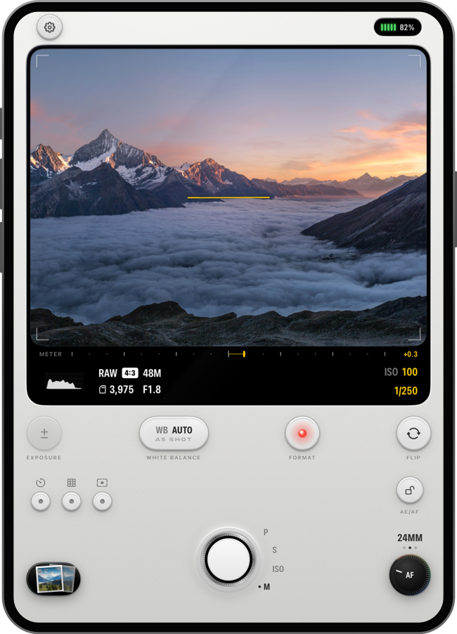 Sensor on iPhone Duo’s inner screen